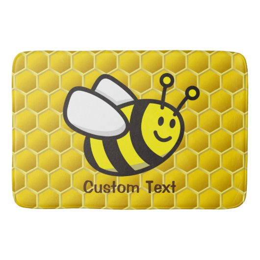 Honingbee Cartoon Badmat (Voorkant)