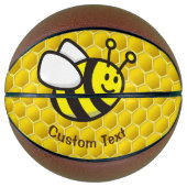 Honingbee Cartoon Basketbal (Voorkant)