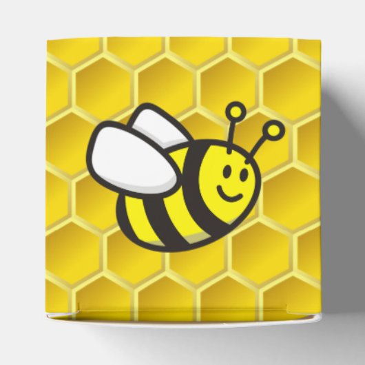 Honingbee Cartoon Bedankdoosjes (Bovenkant)