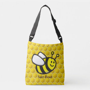 Honingbee Cartoon Crossbody Tas