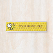 Honingbee Cartoon Deurbordje (Voorkant)