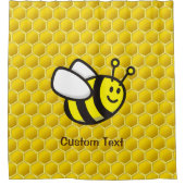 Honingbee Cartoon Douchegordijn (Voorkant)