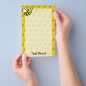 Honingbee Cartoon Flyer (Hand)