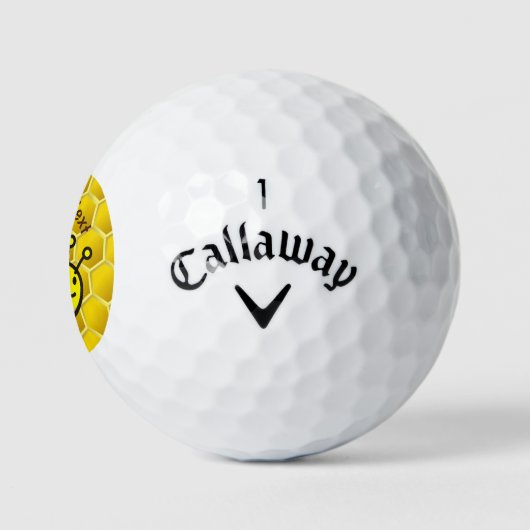 Honingbee Cartoon Golfballen (Logo)