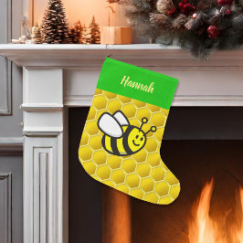 Honingbee Cartoon Grote Kerstsok