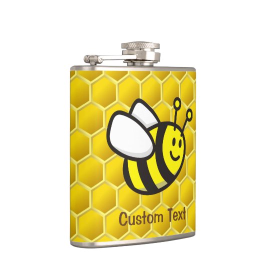 Honingbee cartoon heupfles (Rechts)