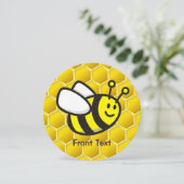 Honingbee Cartoon Kaart (Staand voorkant)