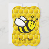 Honingbee Cartoon Kaart (Voorkant)