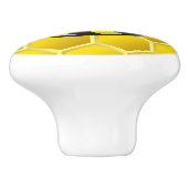 Honingbee Cartoon Keramische Knop (Zijkant)
