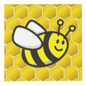 Honingbee Cartoon Kubus (Voorkant)