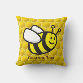 Honingbee cartoon kussen
