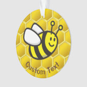 Honingbee Cartoon Ornament (voorkant)