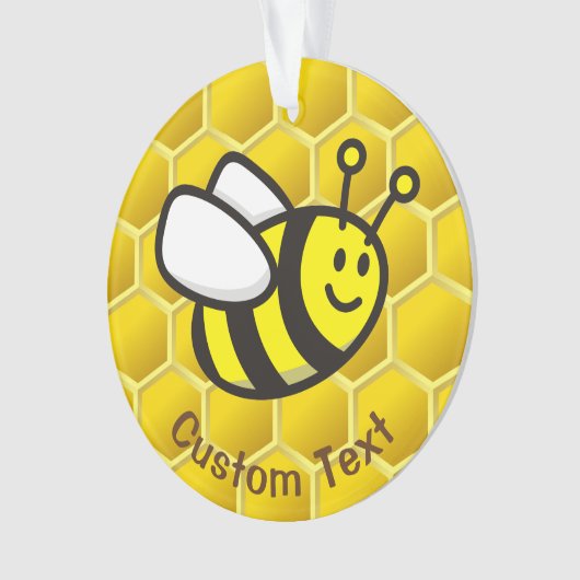 Honingbee Cartoon Ornament (voorkant)