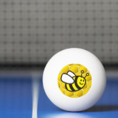 Honingbee Cartoon Pingpongbal (Net)