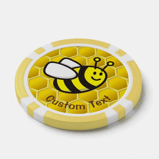 Honingbee Cartoon Poker Chips (Enkel)