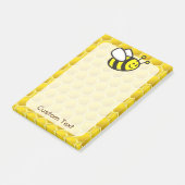 Honingbee Cartoon Post-it® Notes (Schuin)