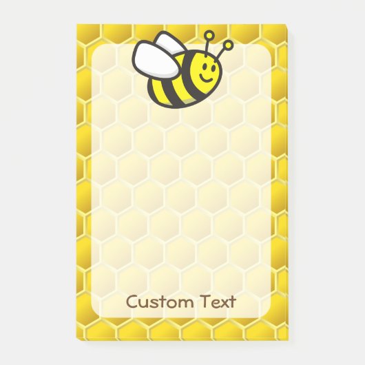 Honingbee Cartoon Post-it® Notes (Voorkant)