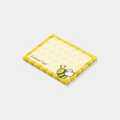 Honingbee Cartoon Post-it® Notes (Schuin)