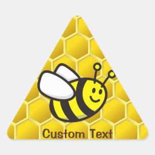 Honingbee Cartoon Sticker