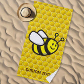 Honingbee Cartoon Strandlaken