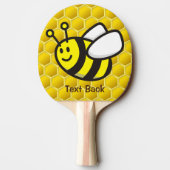 Honingbee Cartoon Tafeltennisbatje (Achterkant)
