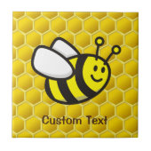 Honingbee Cartoon Tegeltje (Voorkant)