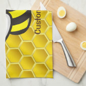 Honingbee Cartoon Theedoek (Quarter Fold)