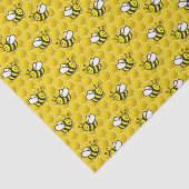 Honingbee cartoon tissuepapier (Detail)