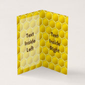 Honingbee Cartoon Visitekaartje (Binnen)