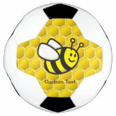 Honingbee Cartoon Voetbal (Voorkant)