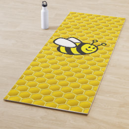 Honingbee Cartoon Yogamat