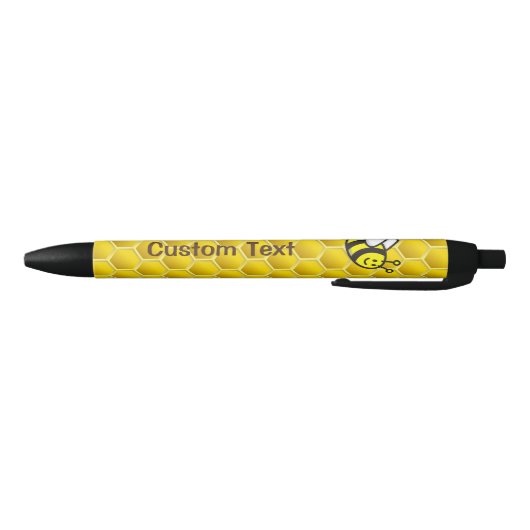 Honingbee Cartoon Zwarte Inkt Pen (Bodem)