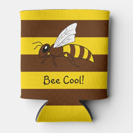 Honingbee Koelbox Blikjeskoeler (Voorkant)