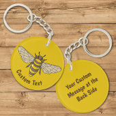 Honingbee Sleutelhanger