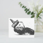 HoningBeer Briefkaart (Staand voorkant)