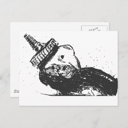 HoningBeer Briefkaart (Voorkant / Achterkant)