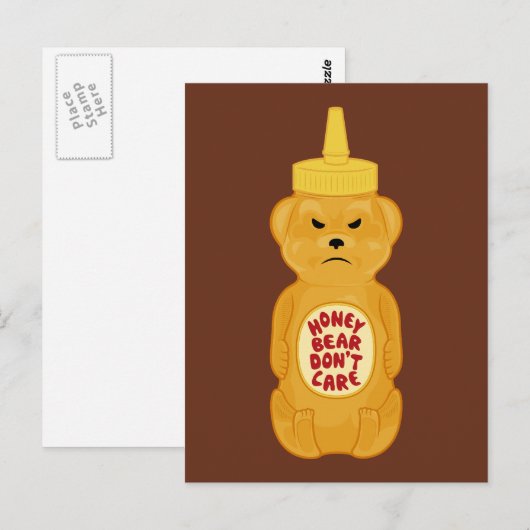 HoningBeer Briefkaart (Voorkant / Achterkant)