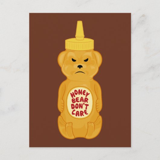 HoningBeer Briefkaart (Voorkant)