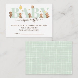 HoningBeer Diaper Raffle Enclosure Kaart