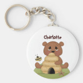 HoningBeer Sleutelhanger (Voorkant)