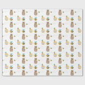 HoningBeren Cadeaupapier (Vlak)