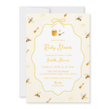 Honingbij Baby Shower Geel Zoet Als Honing