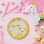 Honingbij Baby shower Papier Borden Papieren Bordje (Feest)