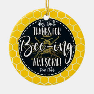 honingbij bedankt dat je geweldige vriend bent en  keramisch ornament