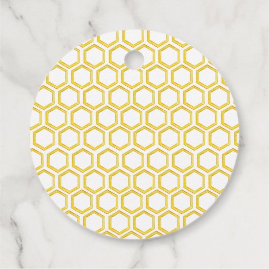 Honingbij Bedankt voor het Bij-zijn Bedankjes Labels (Achterkant)