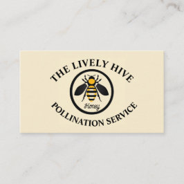 Honingbij Beekeeper Bestuiving Service Honing Sale Visitekaartje