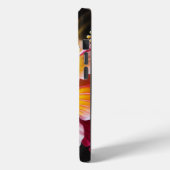 Honingbij bestuift een bloeiende heldere hibiscus Case-Mate iPhone case (Achterkant / Links)