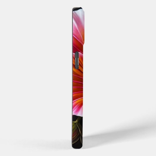 Honingbij bestuift een bloeiende heldere hibiscus Case-Mate iPhone case (Achterkant / Rechts)