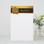 HONINGBIJ ,BIJENHOUDER ,Wit Briefpapier (Staand voorkant)