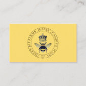 Honingbij Boerderij Logo bijenhouder Visitekaartje (Voorkant)